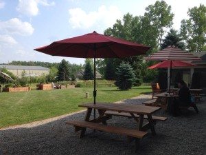 picnic table seating