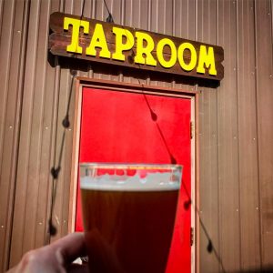 Taproom door cheer fenton winery and brewery